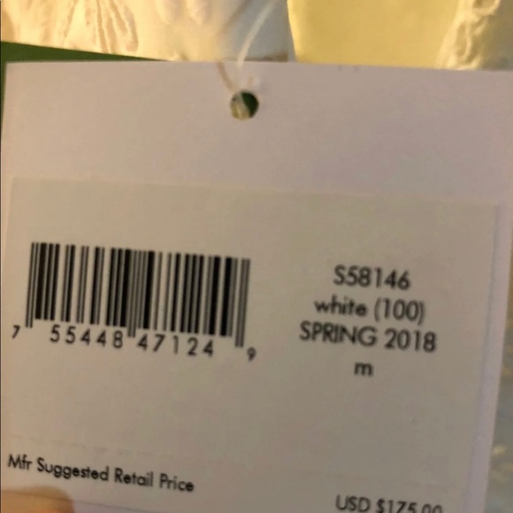 Kate Spade Swimsuit White -New - Picture 8 of 11